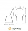 Купить стул MILANA CFS | Новый Стиль |